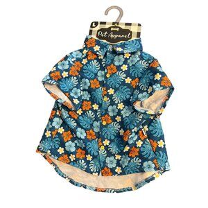PET APPAREL dog Hawaiian shirt Size LARGE DOG NWT